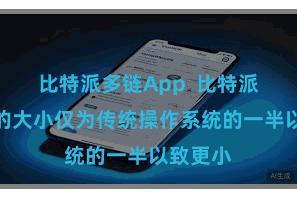 比特派多链App  比特派轻量版的大小仅为传统操作系统的一半以致更小