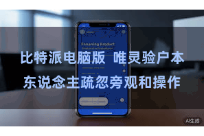 比特派电脑版  唯灵验户本东说念主疏忽旁观和操作