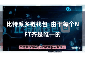 比特派多链钱包  由于每个NFT齐是唯一的